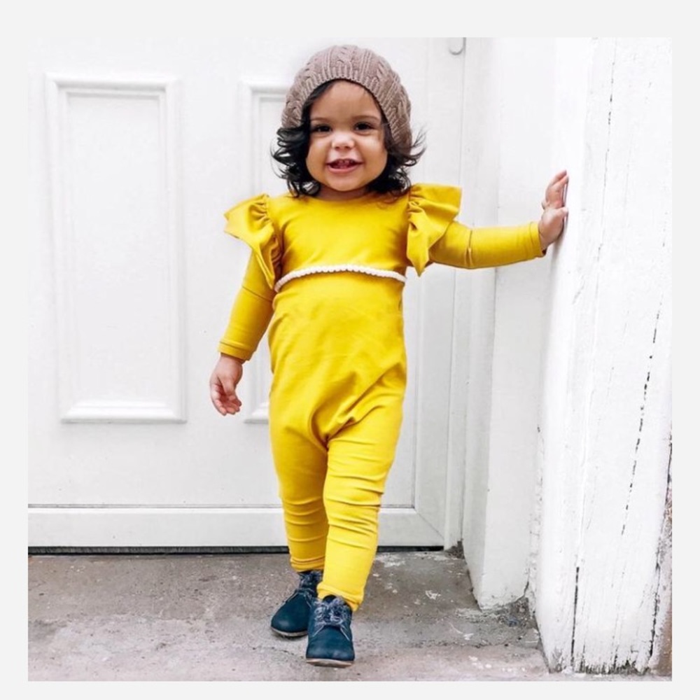 🍦4 for $12🍦Long Sleeve Ruffle Romper